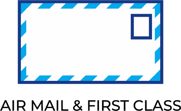 Air Mail and First Class Envelopes